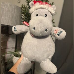 Hallmark Christmas hippo